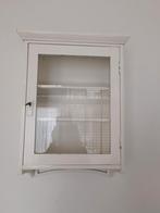 Muur Vitrinekastje, Huis en Inrichting, Kasten | Boekenkasten, Ophalen, Minder dan 50 cm, Glas, Landelijk