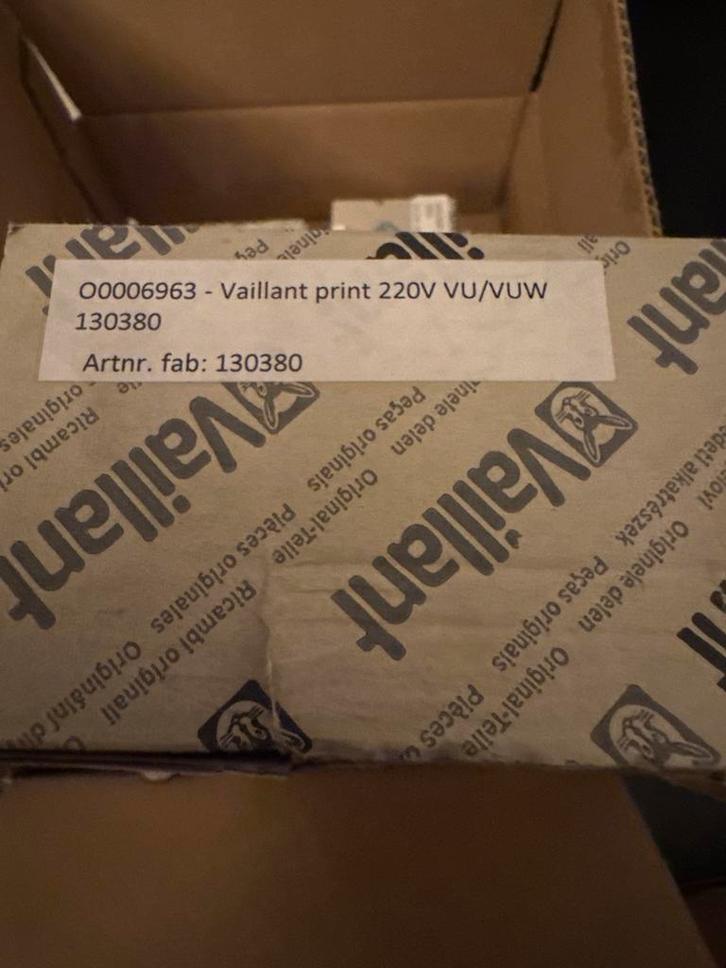 Vaillant Printplaat 000066963 - VU/VUW, Doe-het-zelf en Verbouw, Verwarming en Radiatoren, Gebruikt, Cv-ketel of Combi-ketel, Minder dan 30 cm