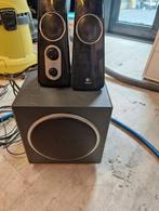 PC speakers, Computers en Software, Pc speakers, Ophalen of Verzenden, Gebruikt, Audiokanaal 5.1, Logitech, Creative
