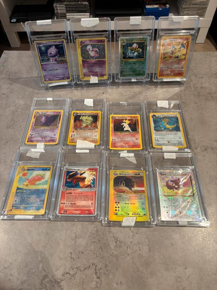Oude pokemon kaarten, Hobby en Vrije tijd, Verzamelkaartspellen | Pokémon, Gebruikt, Meerdere kaarten, Ophalen of Verzenden