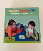 Maan roos vis Letter-kwartet, Ophalen of Verzenden, Zo goed als nieuw