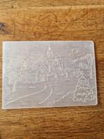 Winterlandschap Embossing Mal, Ophalen of Verzenden, Gebruikt, Frame of Mal