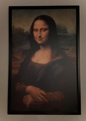 Schilderij “Mona Lisa” (reproductie) – 80 x 120 cm – Nieuw beschikbaar voor biedingen