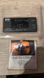Elto gitaar tuner en snaren nieuwe, Ophalen of Verzenden, Zo goed als nieuw, Overige genres, 1 bandje