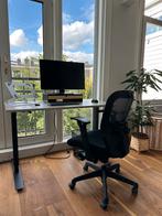 Complete Home Office Set – Desk, Chair, Monitor & More, Ophalen, Gebruikt, Bureau