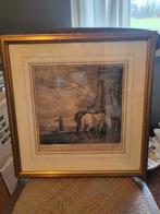Gravure gezicht op Holland, Antiek en Kunst, Ophalen of Verzenden
