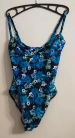 Nieuw LINELTEX Badpak zwembak Blauw Bruin Groen 42 beugels, Kleding | Dames, Verzenden, Nieuw, Blauw, Badpak