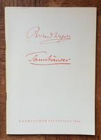 Bayreuth programmas + info Wagner Festspiele 1966-2012, Ophalen of Verzenden, Gelezen, Artiest