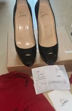 Christian louboutin Sandalen, Ophalen of Verzenden, Zo goed als nieuw, Zwart, Sandalen of Muiltjes