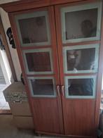 Complete kersenhouten meubelset met eettafel, 100 tot 150 cm, Klassiek, Ophalen of Verzenden, 150 tot 200 cm