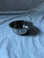 Vintage Franse RVS inox diep schaaltje, Ophalen, Overige materialen, Overige stijlen, Schaal of Schalen