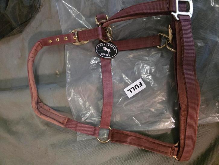 Nieuw velvet halster, Dieren en Toebehoren, Paarden en Pony's | Hoofdstellen en Tuigage, Nieuw, Overige soorten, Ophalen of Verzenden