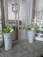 2 Brocante potten....Poppenhuis 1:12... (Fotonr F22) *, Ophalen of Verzenden, Nieuw, Poppenhuis