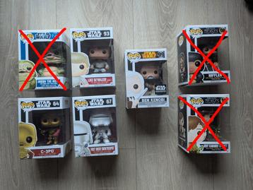 Funko POPs beschikbaar voor biedingen