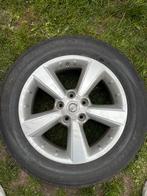 Nissan velgen met zomerbanden, Ophalen, Banden en Velgen, 17 inch, Personenwagen