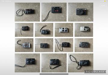 Verzameling (14) oude analoge camera’s - samen € 50,00 (KWF) beschikbaar voor biedingen