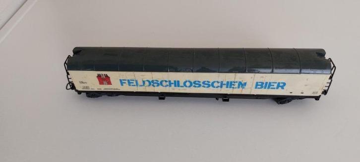 LIMA 309195 HO - Koelwagen "Feldschlosschen bier, Hobby en Vrije tijd, Modeltreinen | H0, Gebruikt, Wagon, Gelijkstroom, Lima
