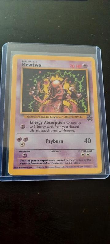 Mewtwo blackstar promo 14 beschikbaar voor biedingen