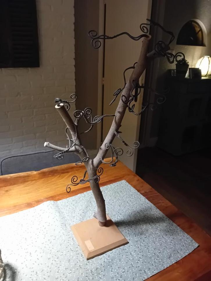 Decoratieve metalen boom ook leuk voor de kerst, Huis en Inrichting, Woonaccessoires | Overige, Gebruikt, Ophalen of Verzenden