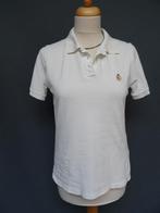 RALPH LAUREN maat M, wit poloshirt., Kleding | Dames, T-shirts, Maat 38/40 (M), Wit, Zo goed als nieuw, Korte mouw