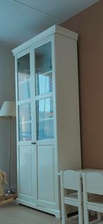 Kast boekenkast vitrinekast Liatorp Ikea wit, Gebruikt, 150 tot 200 cm, 25 tot 50 cm, 50 tot 100 cm