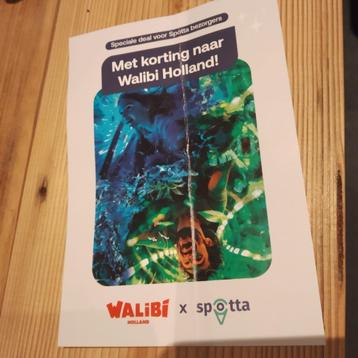 Walibi kortingskaart (15 % op kaartje) beschikbaar voor biedingen