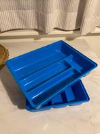 Bestekbak 2 stuks, Ophalen, Zo goed als nieuw, Rvs of Chroom