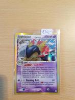 Pokémon kaart Typhlosion holo #12 Dragon Frontiers, Ophalen of Verzenden, Zo goed als nieuw, Losse kaart