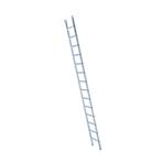 Rechte ladder 1x14 aluminium, Ophalen, Gebruikt, Ladder, 2 tot 4 meter