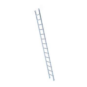 Rechte ladder 1x14 aluminium  beschikbaar voor biedingen