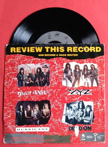 Rock EP - Great White / Hurricane / XYZ / Dead On (UK 33rpm) beschikbaar voor biedingen