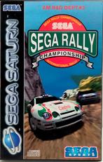 Sega Rally Championship - Sega Saturn Video Game, met boekje, Spelcomputers en Games, Games | Sega, Gebruikt, Racen en Vliegen
