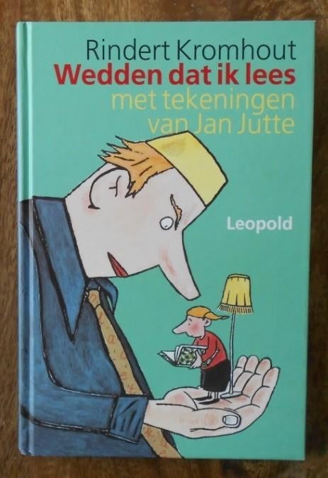 Wedden dat ik lees - Rindert Kromhout= 5 verhalen = va START, Ophalen of Verzenden, Zo goed als nieuw, Fictie algemeen
