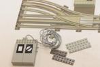 LEGO 7858 -1 # Train: 12V: Wissel R met afstandsbediening, Ophalen of Verzenden, Gebruikt, Complete set, Lego
