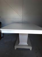 Witte Massief Houten Tafel - Franse Stijl, Huis en Inrichting, Tafels | Eettafels, Gebruikt, Frans, Vijf personen of meer, 150 tot 200 cm