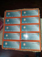 10 C1000  bal door ruit stickers in nog Orginele doos, Verzamelen, Supermarktacties, C1000, Ophalen of Verzenden