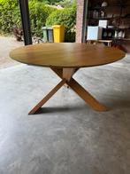 Ethnicraft circle tafel beschadigd, Ophalen of Verzenden