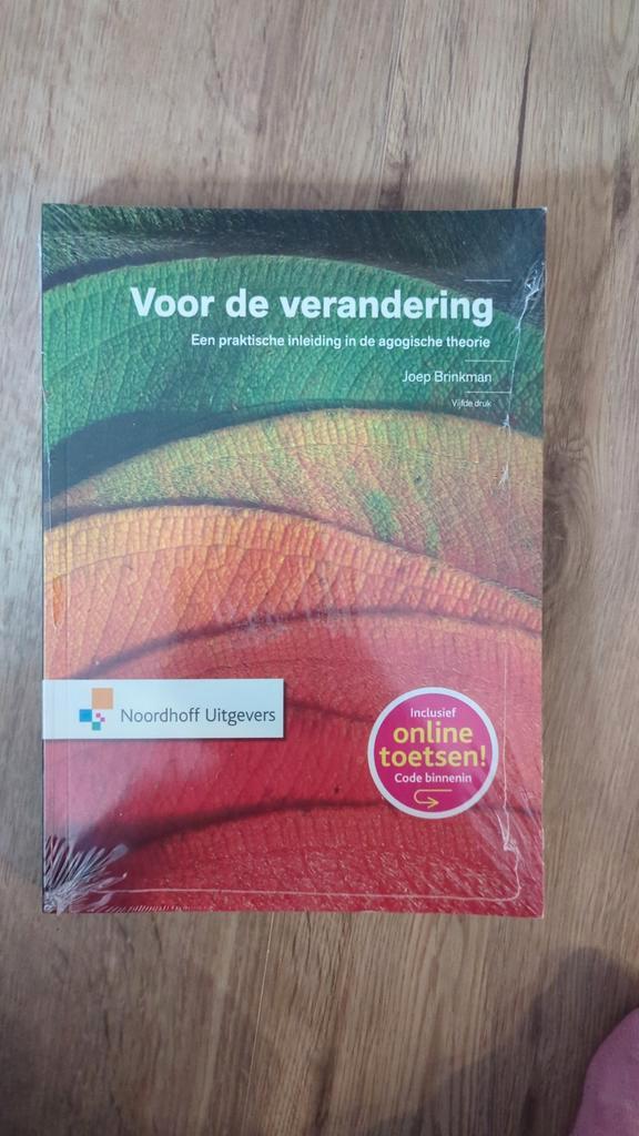 Voor de verandering - Joep Brinkman, Boeken, Studieboeken en Cursussen, Nieuw, HBO, Gamma, Ophalen of Verzenden