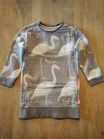 Zwart/grijze jurk met flamingo's van Noppies, maat 92, Kinderen en Baby's, Meisje, Ophalen of Verzenden, Zo goed als nieuw, Jurk of Rok