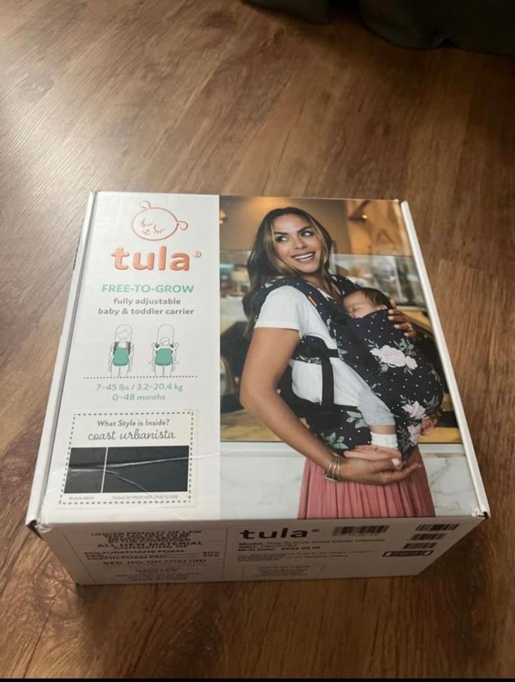 Tula Mesh Free-to-Grow babydraagzak, Kinderen en Baby's, Babydragers en Draagdoeken, Zo goed als nieuw, Draagzak, Buik of Rug