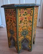 Boho kleine bijzettafel plantentafel vintage, Huis en Inrichting, Woonaccessoires | Zuilen en Pilaren, Ophalen, Gebruikt