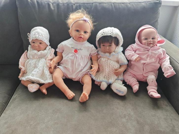 Reborn poppen te koop, Verzamelen, Poppen, Zo goed als nieuw, Pop, Ophalen of Verzenden