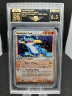 Swampert ex 2004 - AP Grading 8.5 team magma team aqua, Ophalen of Verzenden, Zo goed als nieuw, Losse kaart, Foil