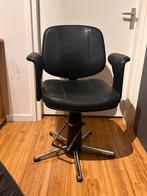Greiner kappers stoel, Gebruikt, Zwart, Kappers, Ophalen of Verzenden