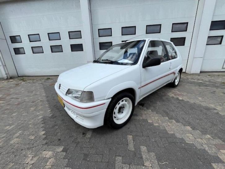 Peugeot 106 1.3 Rallye E2 1996 Wit met wat werk, Auto's, Peugeot, Particulier, Te koop, Benzine, Hatchback, Handgeschakeld, Origineel Nederlands