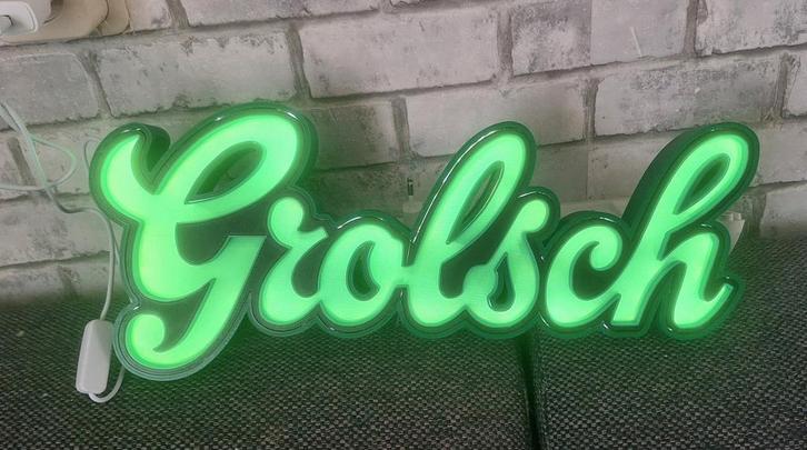 Grolsch lichtbak, Verzamelen, Merken en Reclamevoorwerpen, Nieuw, Lichtbak of (neon) lamp, Ophalen of Verzenden