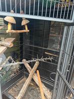 Papegaai kooien, Dieren en Toebehoren, Ophalen, Gebruikt, Metaal, Vogelkooi