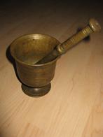 Antieke Griekse vijzel + stamper, EXCLUSIEF, Ca. 17e eeuw., Ophalen of Verzenden, Brons