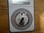 Unieke slab 10 oz Kookaburra 30ste anniversary pf 70 ngc, Ophalen of Verzenden, Zilver