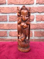 houten beeldje van Ganesha, handwerk, Ophalen of Verzenden